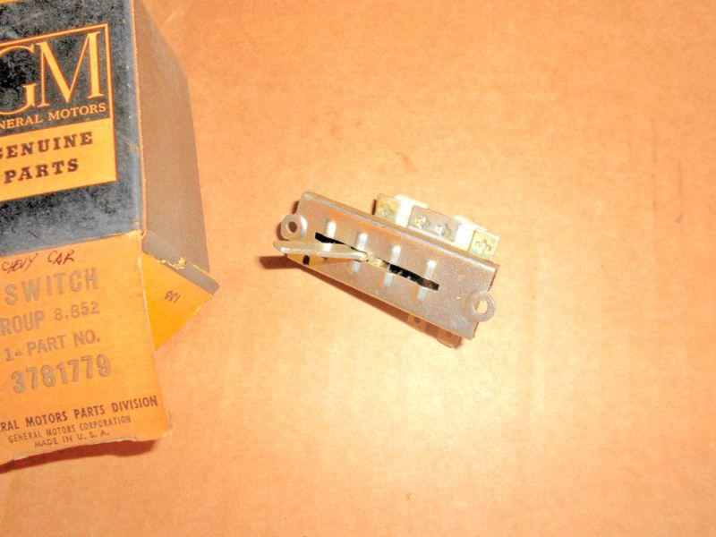 1958 Chevrolet heater fan switch NOS, US $40.00, image 2