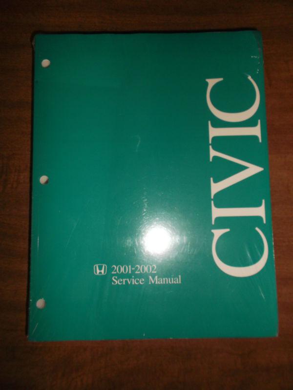 2002 2001 honda civic service repair shop manual oem book factory dealer