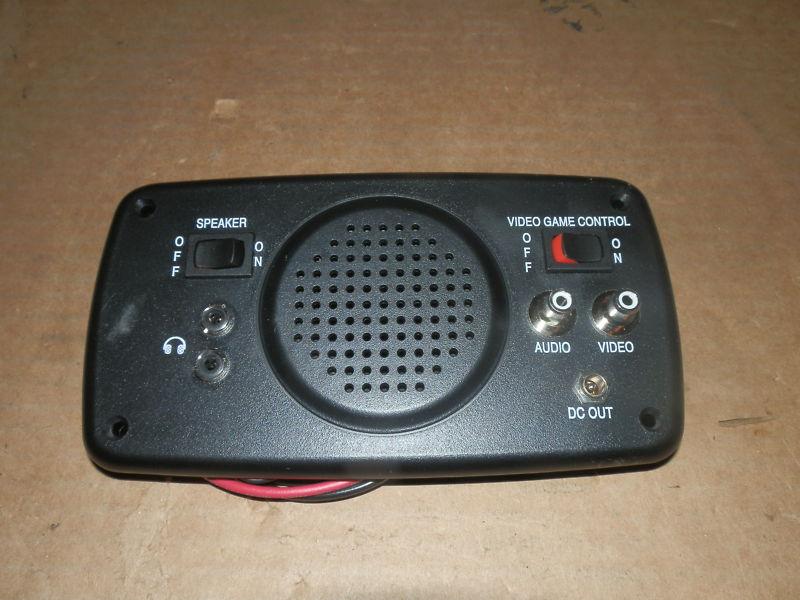 *rv tv/audio hookup color: black 