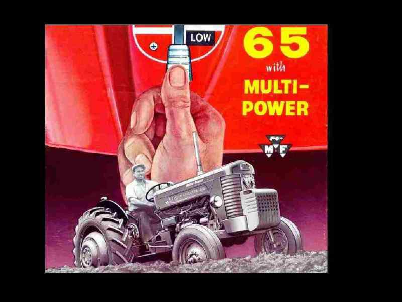 Massey ferguson mf 65 gas & diesel tractor operation maintenance manual