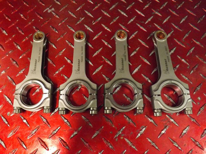 01 - 04 GSXR 1000 WOSSNER H BEAM RODS WITH GREEN BEARINGS NICE! 02 03, US $600.00, image 2