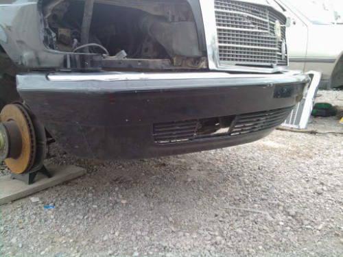 Mercedes w126 front bumper black 