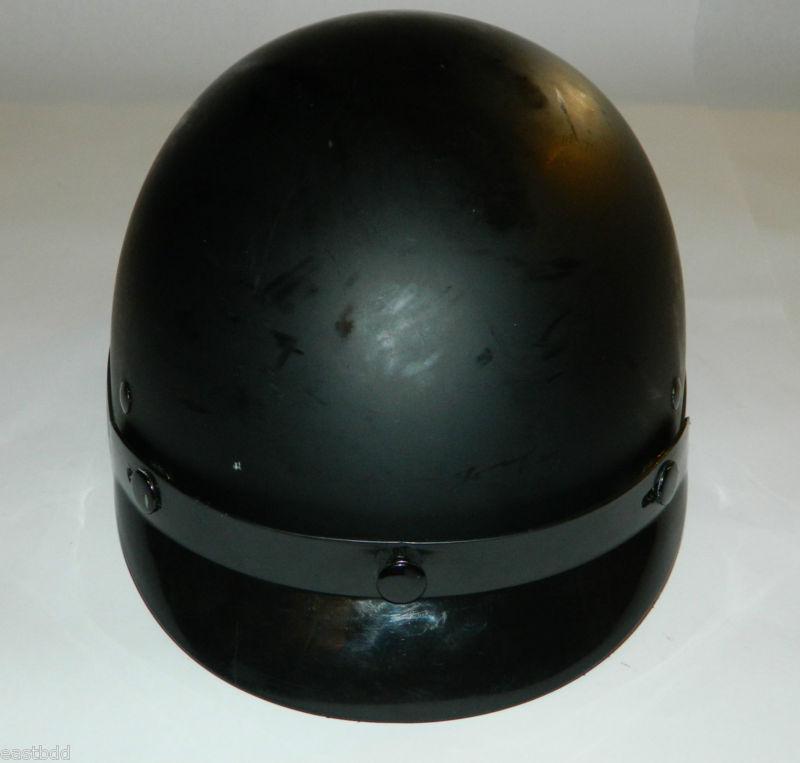 Black Motorcycle Half Helmet Size S Large DOT Tong Ho Hsing Industrial Co T-69, US $37.95, image 5