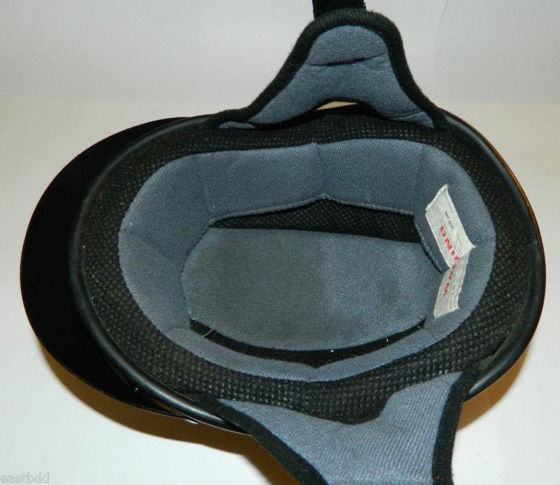 Black Motorcycle Half Helmet Size S Large DOT Tong Ho Hsing Industrial Co T-69, US $37.95, image 7