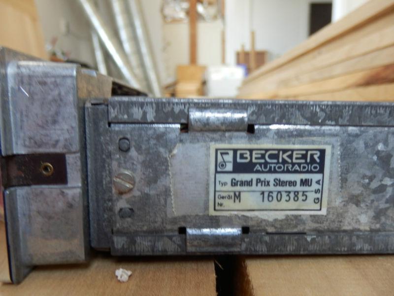 Mercedes benz becker grand prix radio part # 900-820-75-79 new old stock