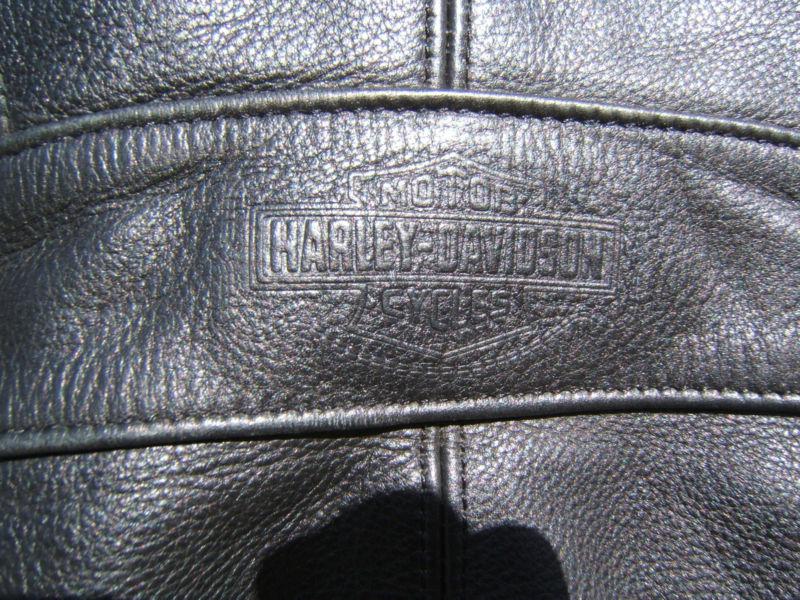 HARLEY DAVIDSON BORDER SPRINGER LEATHER JACKET LADY SMALL, US $395.00, image 8