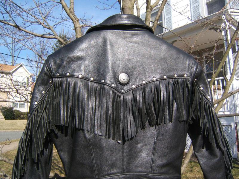 HARLEY DAVIDSON BORDER SPRINGER LEATHER JACKET LADY SMALL, US $395.00, image 9