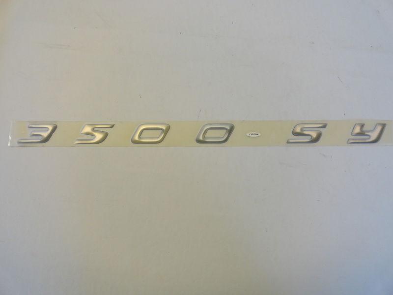 Maxum 3500 sy raised decal 26" x 1 1/2" 138304 marine boat