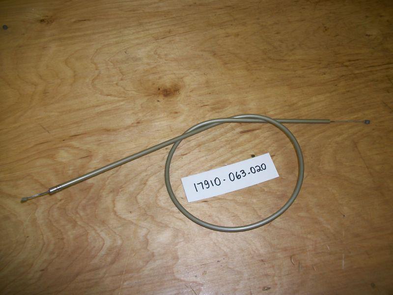 Nos 69-70 honda pc50 pc 50 little honda oem grey throttle cable 17910-063-020