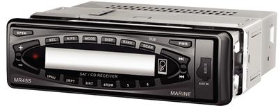 Polyplanar mr45cw cd/am/fm marine stereo white