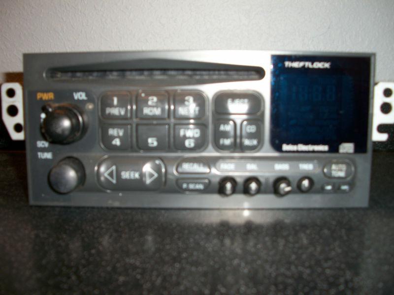 1995-2002 chevy blazer stereo with cd player model #09356055