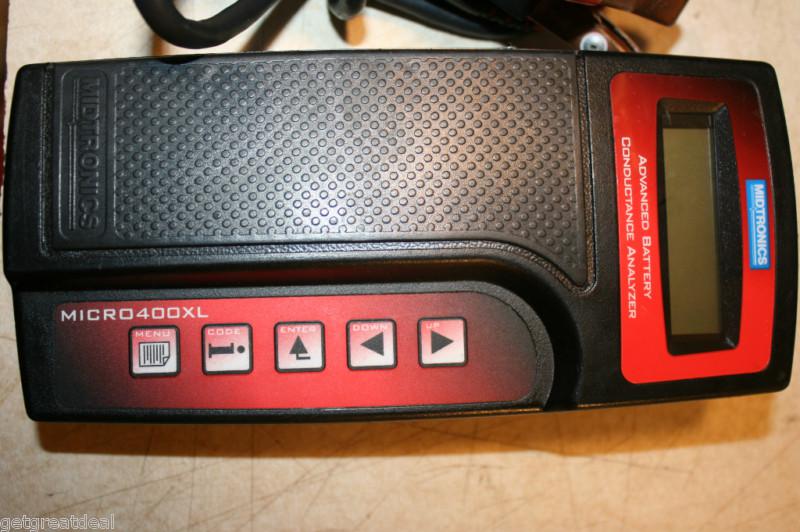 Midtronics Micro400XL Advanced Battery Conductance Analyzer, US $500.00, image 2