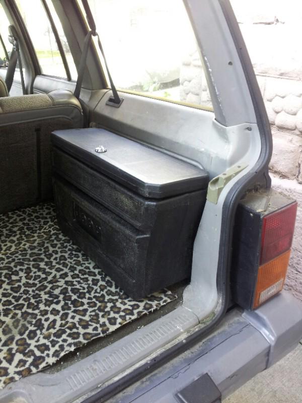 Purchase RARE Jeep Cherokee cargo Storage container toolbox wrangler