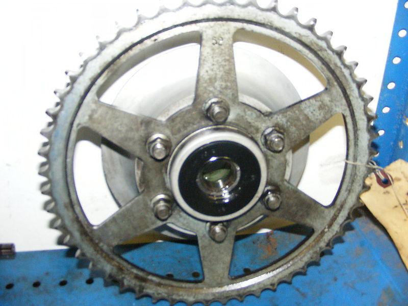 92 suzuki gsx1100f katana rear hub and sprocket