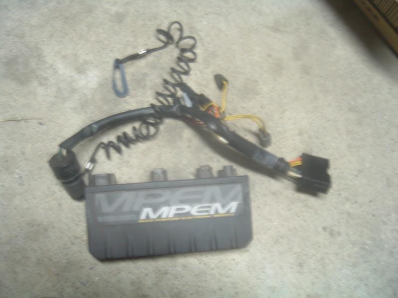 2002 ski doo mxz 700 mpem with , tether, and dongle.  # 512-059-410