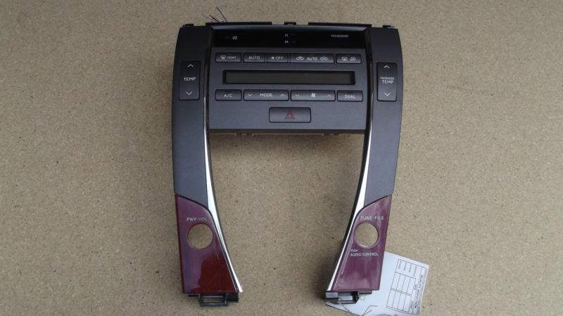 2007 lexus es 350- ac heat air temp control  oem