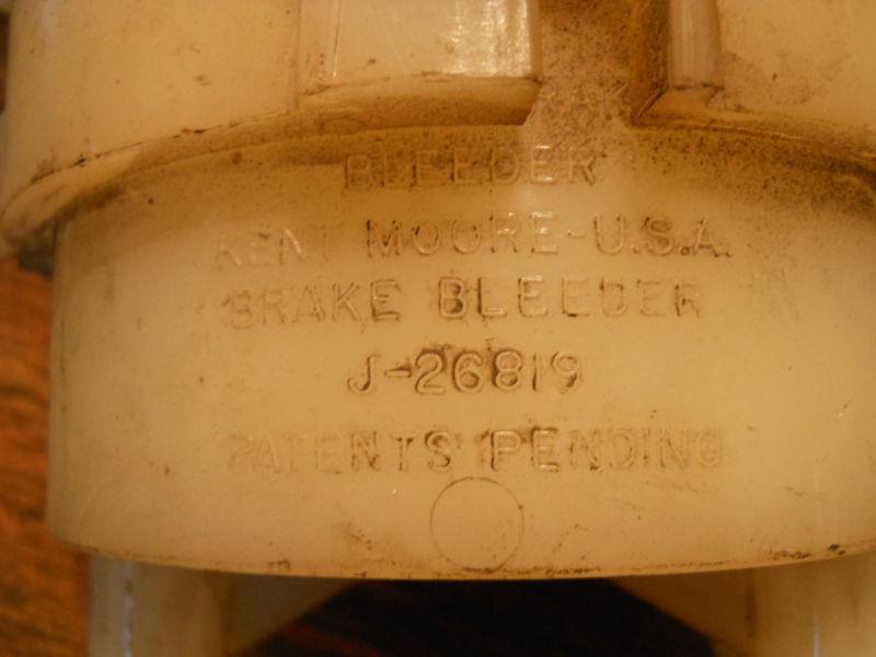 Kent moore brake bleeder extension j-26819 & j-26819-30 