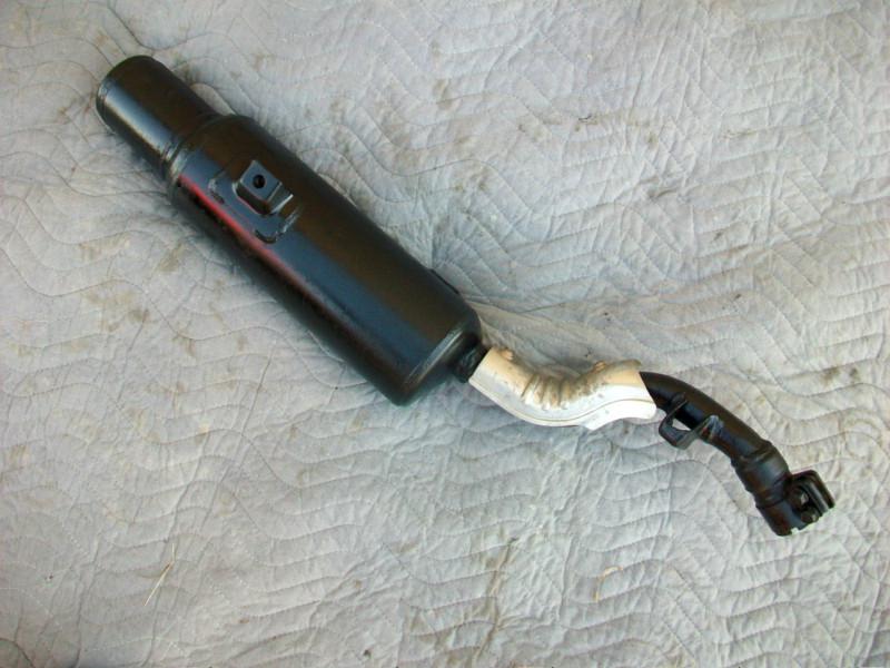 1986 honda fourtrax trx 250es trx250        exhaust muffler