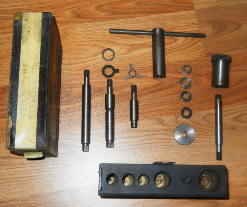 THOMPSON PRODUCTS WATER PUMP REFACING TOOL PFT-2 IN WOODEN BOX - CARDBOARD COVER, US $79.95, image 3