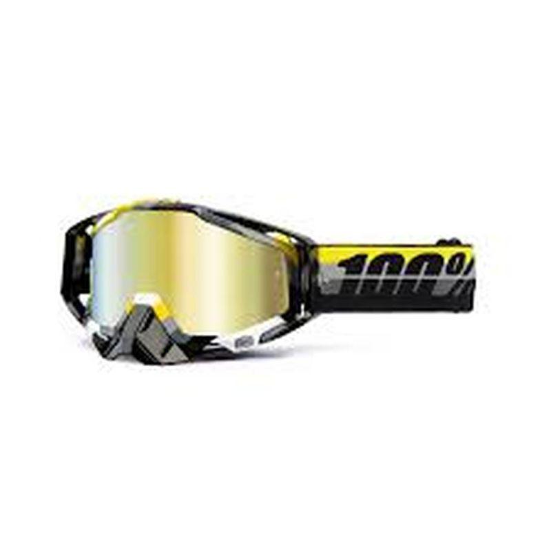 New 100% racecraft adult goggles, max, with clear lens