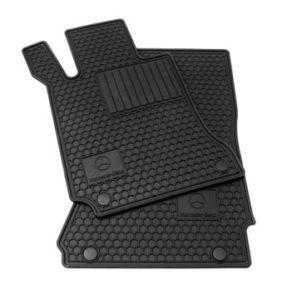 Genuine mercedes e class sedan oem accessory rubber floor mats w211 03-09 black