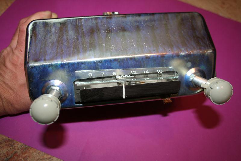 1954 1955 gmc chevrolet truck accessory radio 54 55 pickup panel suburban gm nos