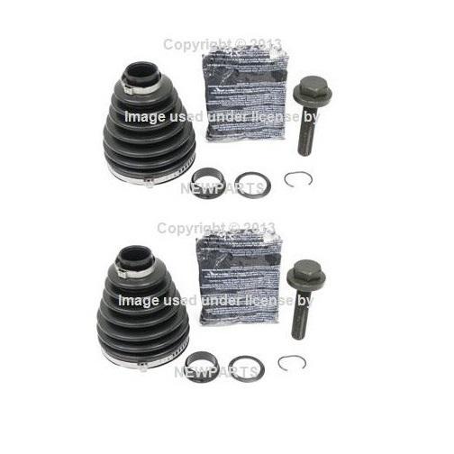 Audi a3 tt vw jetta passat set of 2 outer axle boot kit empi 1k0498203a