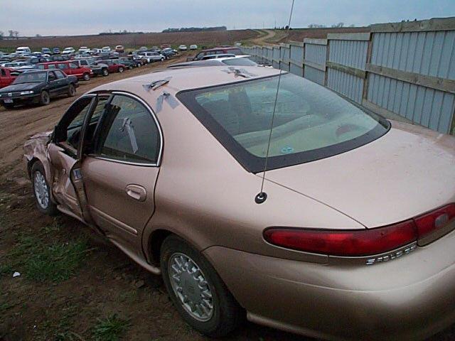 1997 mercury sable inner trunk tail light lamp left