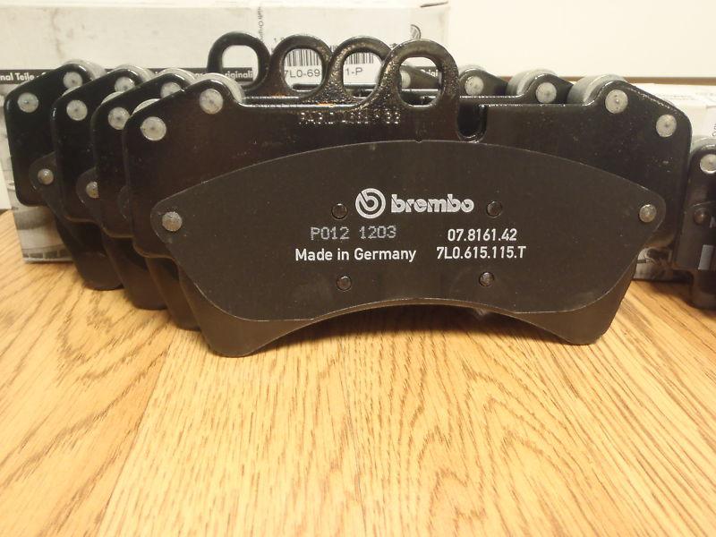 Purchase AUDI Q7 BRAKE PAD SET FRONT W/ SENSORS 20072013 OEM New