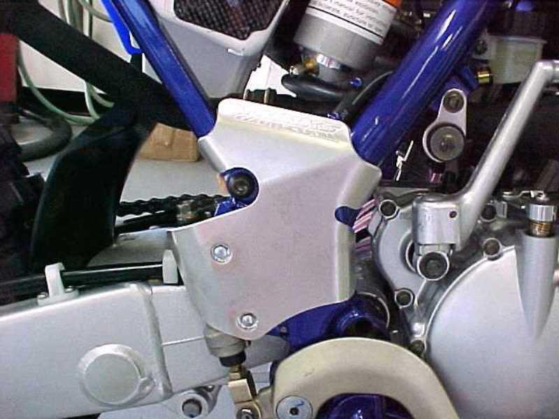 Works connection frame guards fits yamaha yz 250 2000-2001
