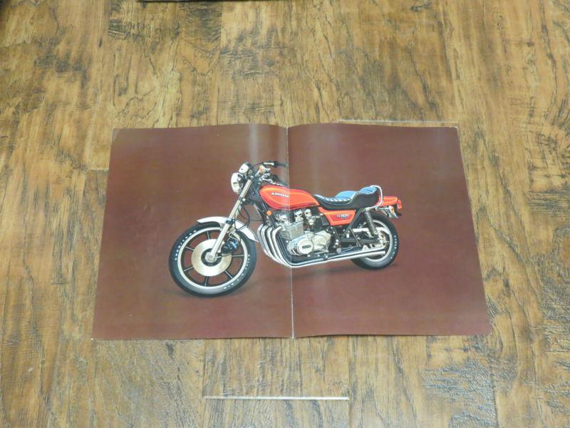 Kawasaki kz900ltd original brochure,kawasaki collectable, book,rare,z1,kawasaki 