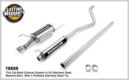 Magnaflow 16669 honda truck ridgeline stainless cat-back system exhaust