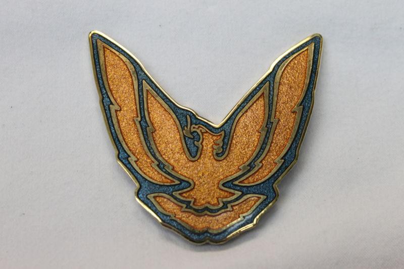 1992 trans am gta dark green gray sail panel bird emblem new
