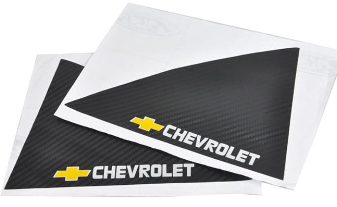  carbon fiber  chevy cruze 2009-2012 pvc rear door pillars cover sticker set