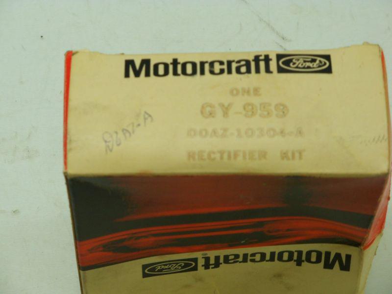 Nos 1965-72 galaxie mustang cougar alternator rectifier nib motorcraft