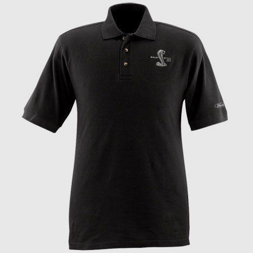 Brand new ford mustang shelby svt cobra gt500 black l xl or xxl polo shirt!
