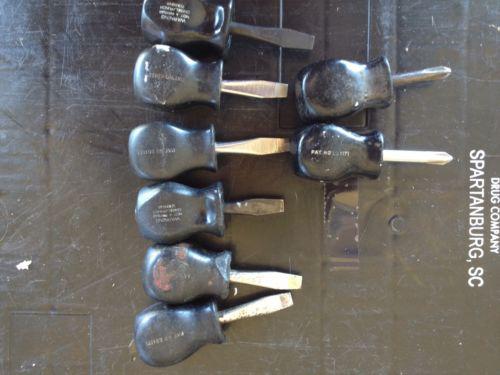 8 Snap-on Stubby Screwdrivers, US $40.00, image 3