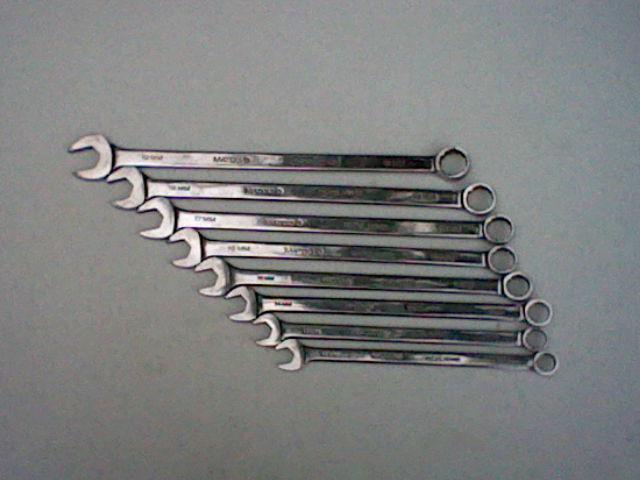 Matco metric combo wrenches. 12 point. set of 8