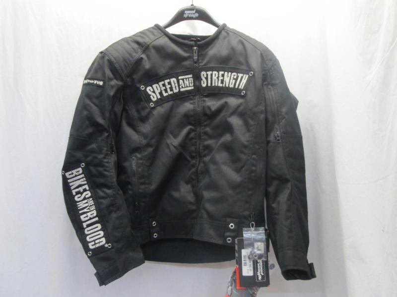 Speed and strength bikes are in my blood jacket medium