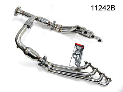 Obx long tube lt ss304 header 07+ chevy gmc yukon 6.2l all avalanche suburban
