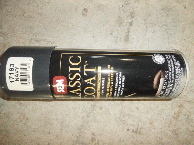 Sem color coat flexible coating spray 17193 navy gmc 173b 12 oz m306