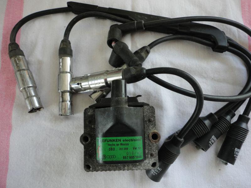 Vw aba   coil mk3  2.0 jetta golf  coil and bremi  ingition  wires