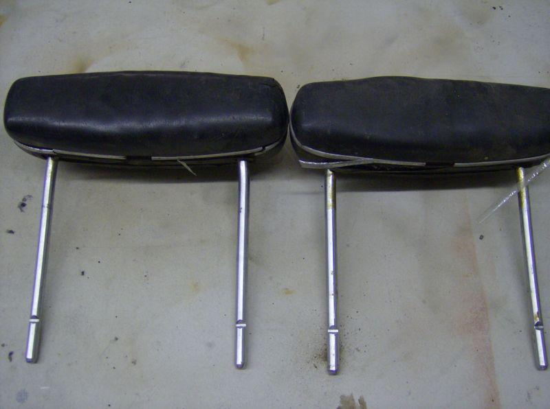 68-69 b body black head rest, charger, gtx, roadrunner 