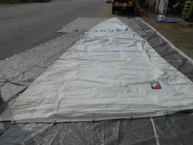 2193   sailboat mainsail - luff 30' 5"