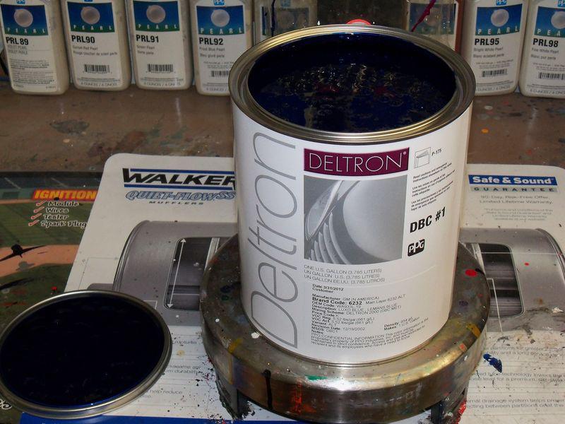 PPG Deltron DBC6232 Luxo Blue Lemans Blue WA933L Code 19 Automotive Basecoat, US $116.35, image 2