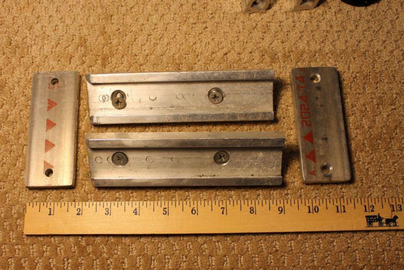 Buy 1960's 1970's Hearse Ambulance Stretcher Bar Cot Hook Mounts Lot 1