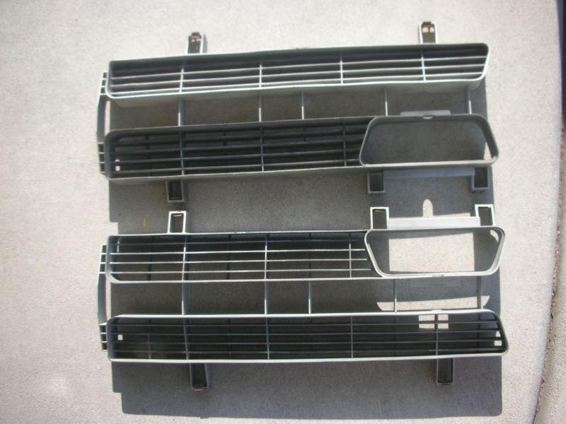 1969 1970 1971 dodge custom deluxe mopar truck plastic grille inserts