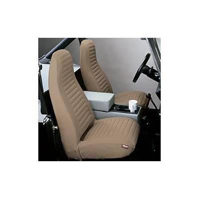 Bestop 29224-37 seat cover spice hi-back (pair) 92-94 wrangler