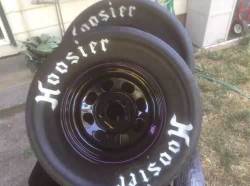 New hoosiers with new bart steel wheels
