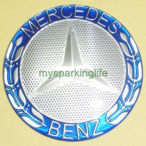 4* 55.5mm benz car motor auto wheel center emblem sticker badge